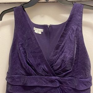 London Times Purple Cocktail Dress